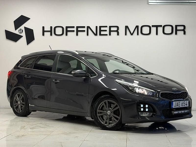 Begagnad Kia Ceed Sportswagon GT-Line 136 HK (100 kW) 2016 Grå Kombi
