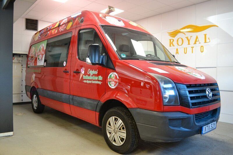 Röd Begagnad 2012 VW Crafter Van | 220 000 kr - Bild 1/4