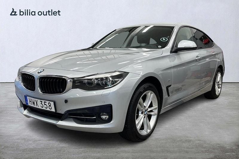 Silver Begagnad 2016 BMW 320 Gran Turismo Sport Line Halvkombi | 169 900 kr (Marknadspris) - Bild 1/3
