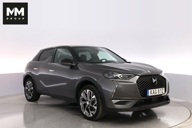 Grå Begagnad 2021 DS Automobiles DS3 Crossback E-Tense SUV | 208 900 kr (Bra pris) - Bild 1/4
