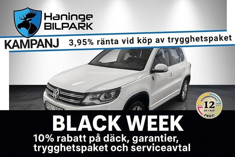 Vit Begagnad 2012 VW Tiguan SUV | 89 900 kr (Marknadspris) - Bild 1/2