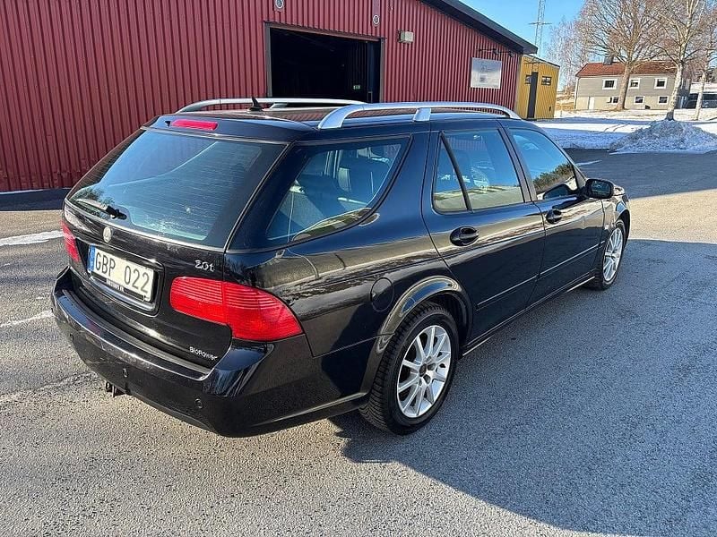 Begagnad Saab 9-5 Vector 150 HK (110 kW) 2007 Svart Kombi