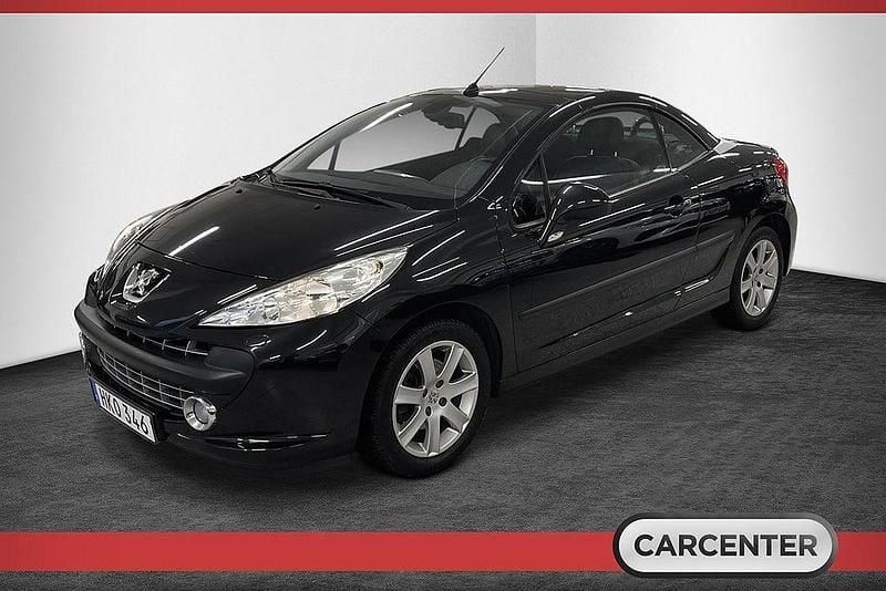 Begagnad Peugeot 207 CC 120 HK (88 kW) 2008 Svart Cab