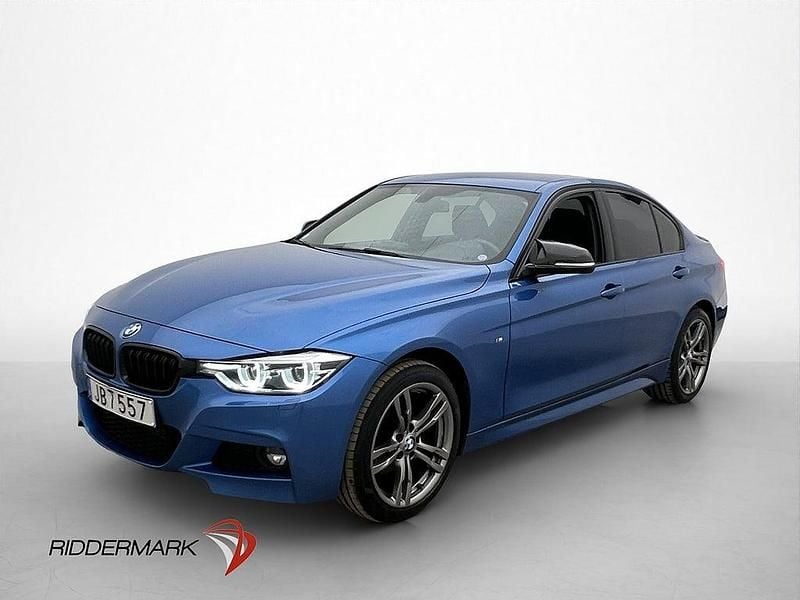 Begagnad BMW 320 M Sport 190 HK (139 kW) 2016 Blå Sedan