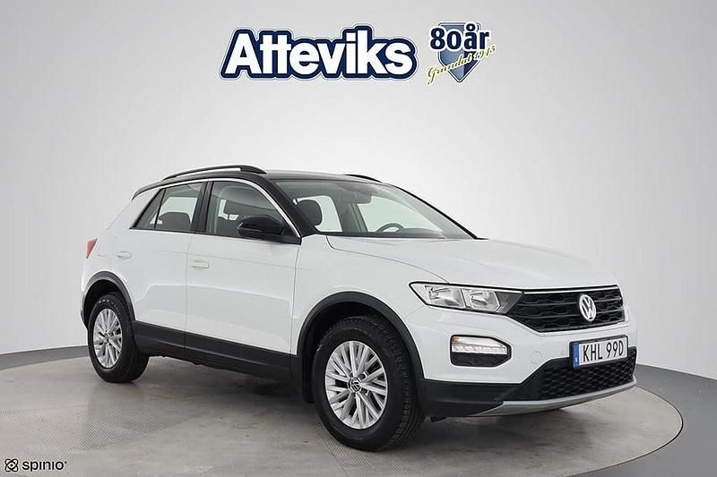 Vit Begagnad 2019 VW T-Roc SUV | 164 900 kr (Marknadspris) - Bild 1/3