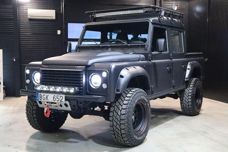 Begagnad Land Rover Defender SE 123 HK (90 kW) 2008 Svart SUV