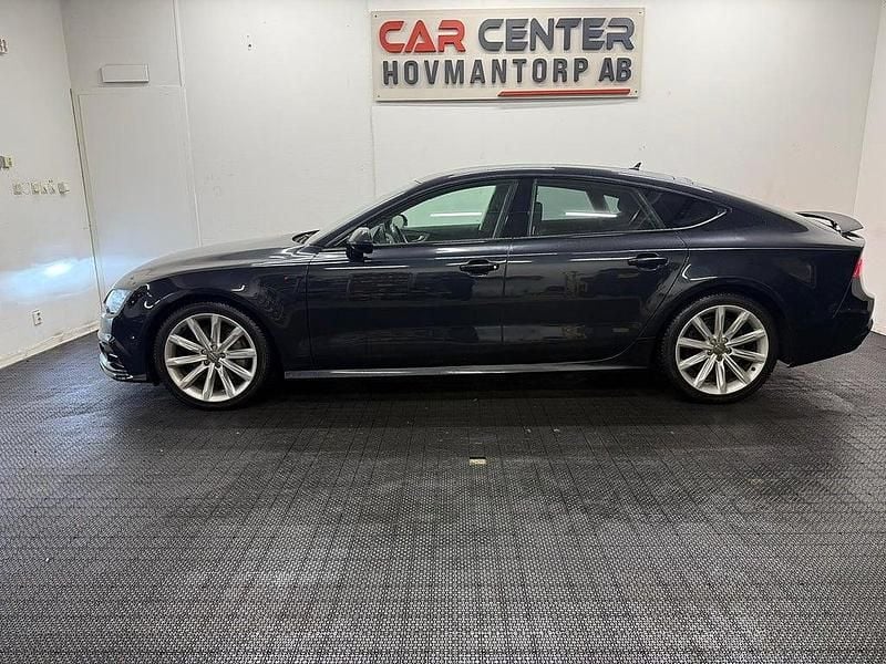 Begagnad Audi A7 Sportback 272 HK (200 kW) 2015 Blå Halvkombi