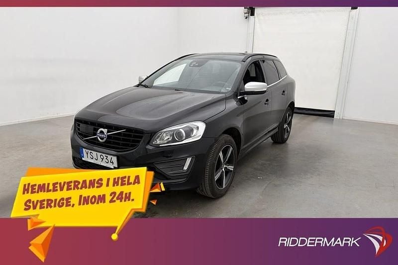 Svart Begagnad 2017 Volvo XC60 R-Design SUV | 209 800 kr (Superpris) - Bild 1/3