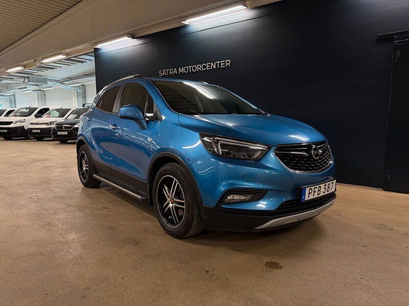 Blå Begagnad 2017 Opel Mokka Dynamic SUV | 164 900 kr - Bild 1/4
