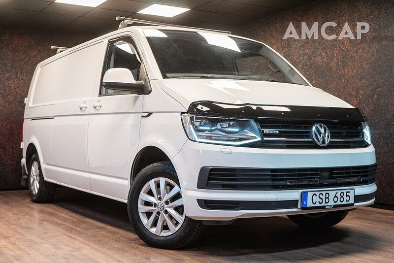 Vit Begagnad 2017 VW T6 Van | 199 500 kr (Marknadspris) - Bild 1/4