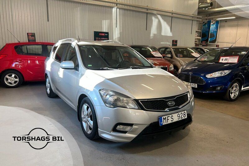 Silver Begagnad 2011 Kia Ceed Sportswagon Kombi | 44 900 kr (Marknadspris) - Bild 1/4