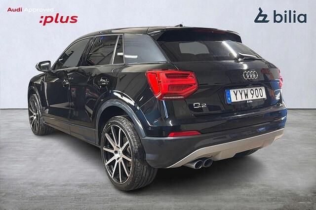Begagnad Audi Q2 S-Line 192 HK (141 kW) 2017 Svart SUV