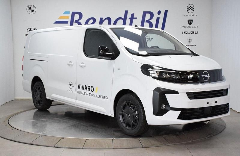 Vit Ny 2025 Opel Vivaro Elite Van | 449 375 kr (Marknadspris) - Bild 1/3
