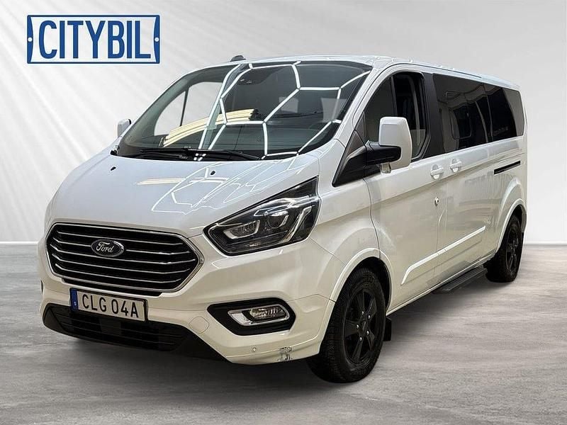 Vit Begagnad 2020 Ford Tourneo Minibuss | 349 900 kr (Superpris) - Bild 1/4