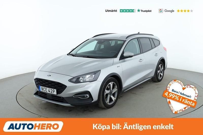 Grå Begagnad 2020 Ford Focus Active Kombi | 159 000 kr (Marknadspris) - Bild 1/4