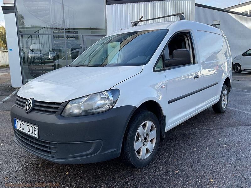 Vit Begagnad 2012 VW Caddy Maxi Minibuss | 67 000 kr (Marknadspris) - Bild 1/4