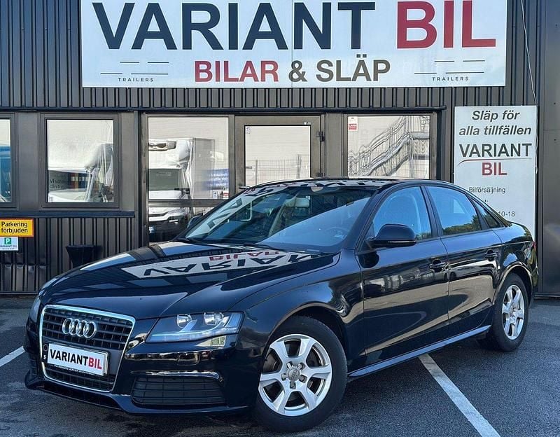 Svart Begagnad 2010 Audi A4 Comfort Sedan | 89 700 kr (Marknadspris) - Bild 1/4