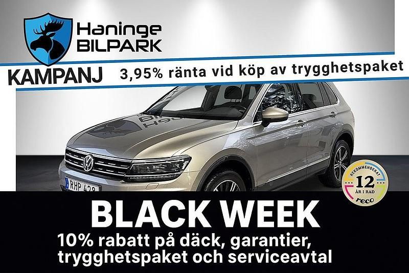 Brun Begagnad 2016 VW Tiguan GT SUV | 199 995 kr (Lite dyr) - Bild 1/2