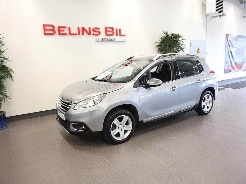Grå Begagnad 2016 Peugeot 2008 Allure SUV | 119 500 kr (Lite dyr) - Bild 1/4