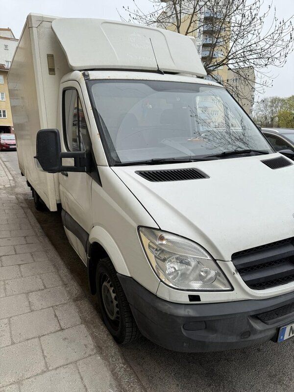 Vit Begagnad 2013 Mercedes Sprinter Van | 129 000 kr (Marknadspris) - Bild 1/4
