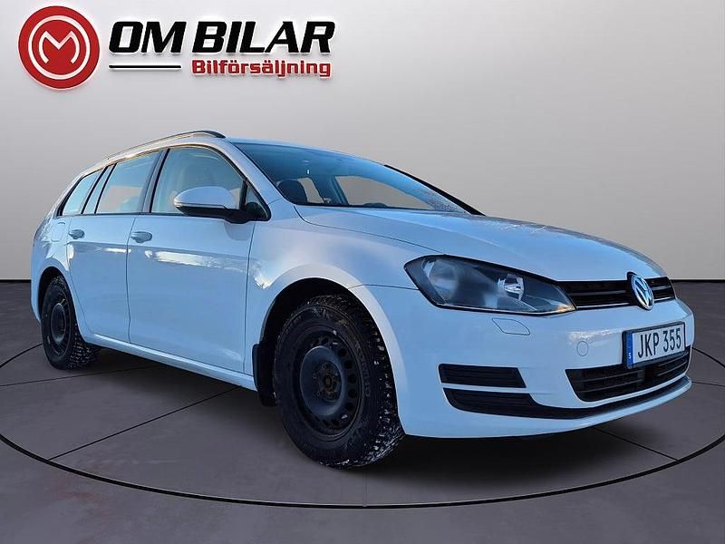 Begagnad VW Golf VII 122 HK (89 kW) 2014 Vit Kombi