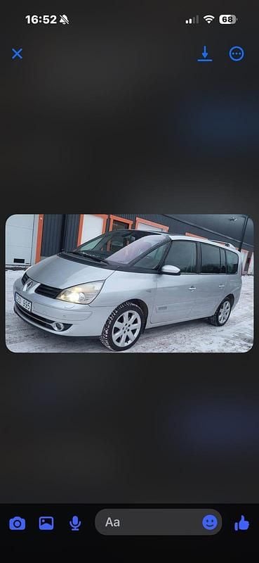 Begagnad Renault Grand Espace 170 HK (125 kW) 2006 Minibuss