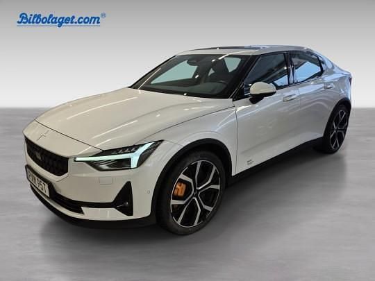 Begagnad Polestar 2 Pilot 303 kW (413 HK) 2021 Vit Halvkombi