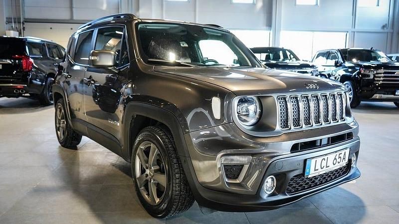 Begagnad Jeep Renegade Limited 150 HK (110 kW) 2021 Mörkgrå SUV