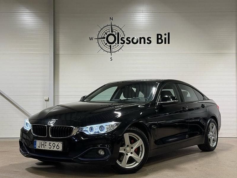 Svart Begagnad 2014 BMW 420 Sport Line Sportkupé | 149 900 kr (Marknadspris) - Bild 1/4