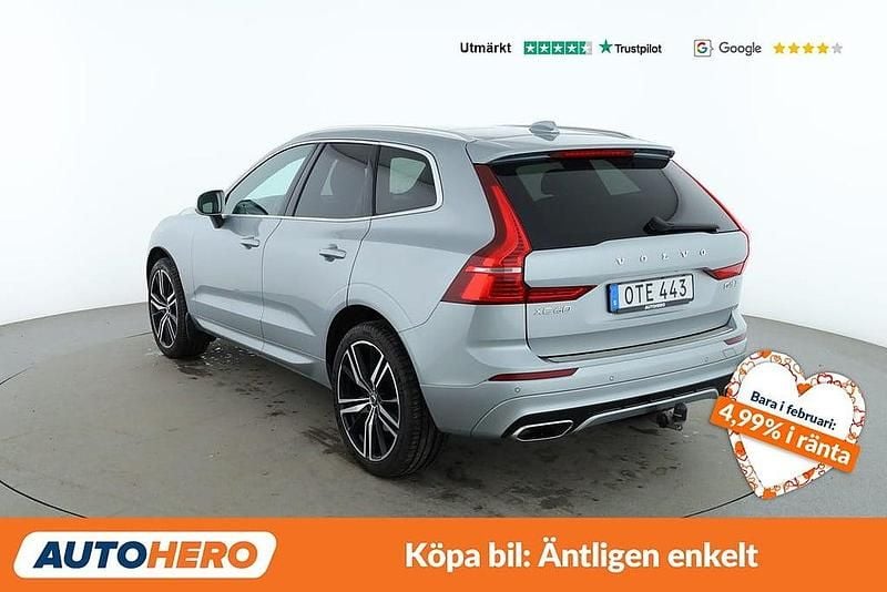Begagnad Volvo XC60 R-Design 192 HK (141 kW) 2018 Silver SUV