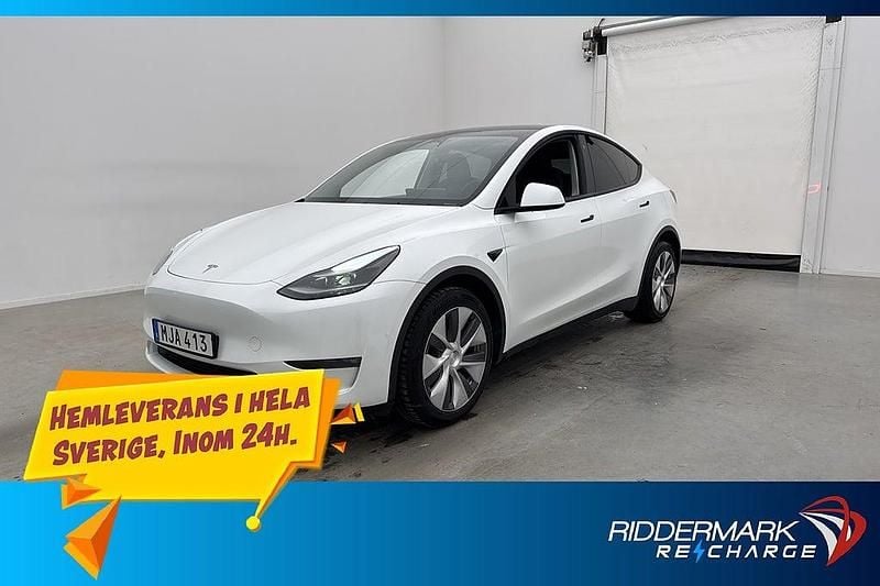 Begagnad Tesla Model Y Long Range AWD 378 kW (514 HK) 2023 Vit SUV