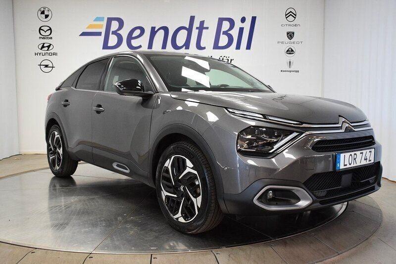 Grå Begagnad 2023 Citroën C4 Shine Halvkombi | 228 500 kr - Bild 1/3