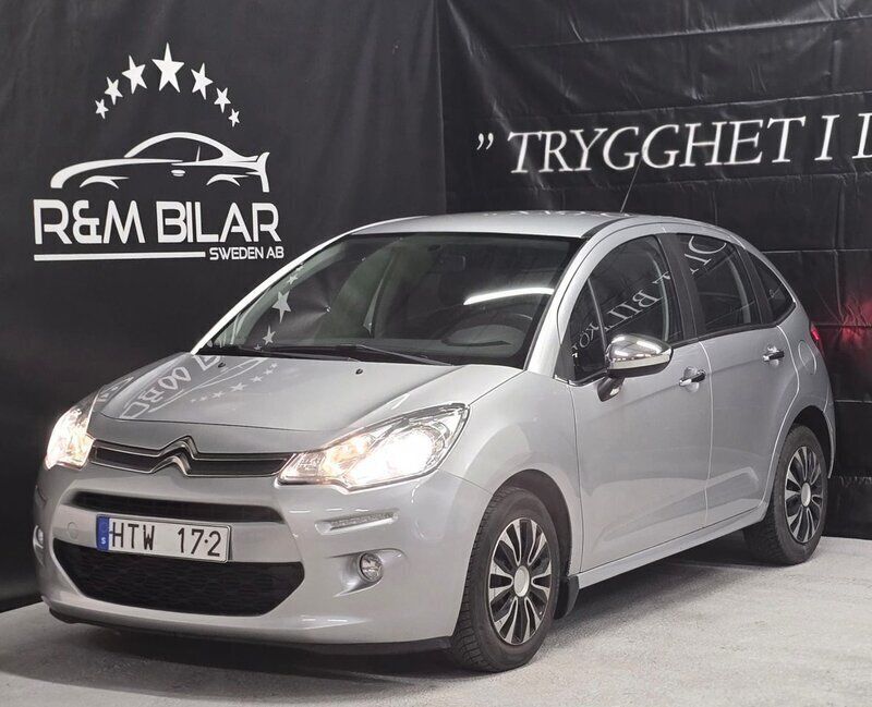 Silver Begagnad 2013 Citroën C3 Halvkombi | 69 800 kr (Dyr) - Bild 1/4