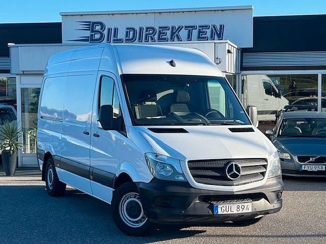 Vit Begagnad 2018 Mercedes Sprinter Van | 259 900 kr - Bild 1/4