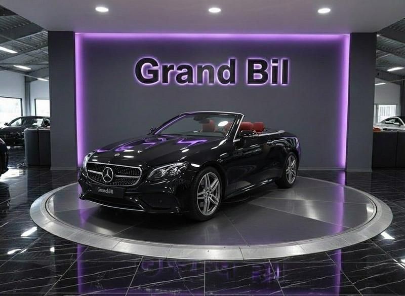 Begagnad Mercedes E450 AMG line 334 HK (245 kW) 2019 Svart Cab