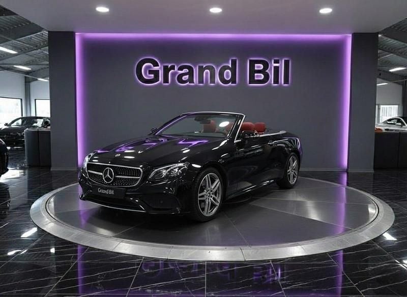 Svart Begagnad 2019 Mercedes E450 AMG line Cab | 484 900 kr - Bild 1/4