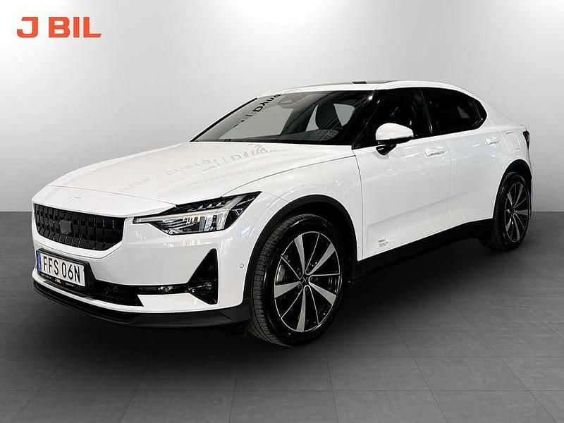 Vit Begagnad 2022 Polestar 2 Pilot Halvkombi | 289 900 kr (Marknadspris) - Bild 1/3