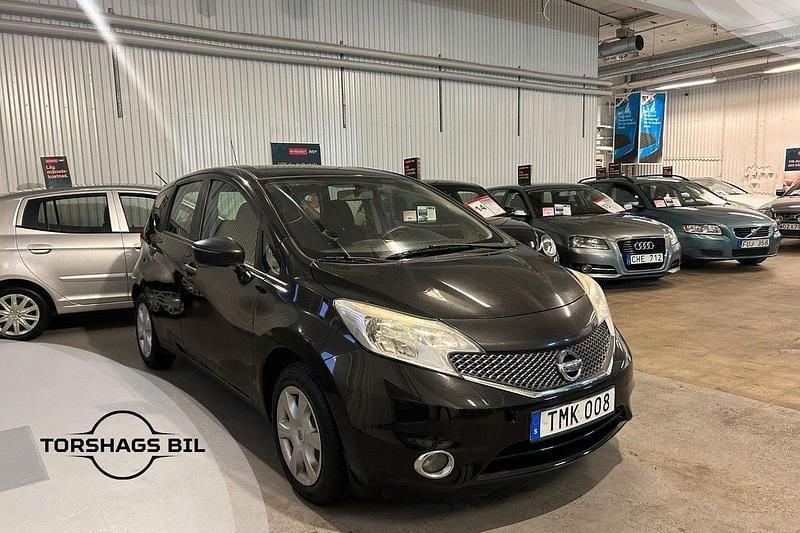 Svart Begagnad 2015 Nissan Note Minibuss | 39 900 kr (Bra pris) - Bild 1/3