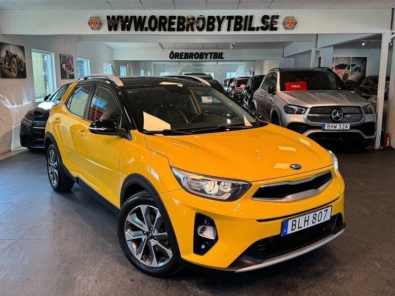 Gul Begagnad 2018 Kia Stonic Advance SUV | 124 900 kr (Marknadspris) - Bild 1/4