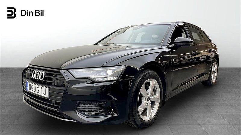Brilliantsvart Begagnad 2019 Audi A6 Sport Kombi | 319 000 kr (Marknadspris) - Bild 1/4