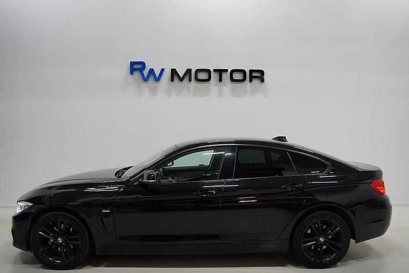Begagnad BMW 420 Sport Line 190 HK (139 kW) 2016 Svart Sportkupé