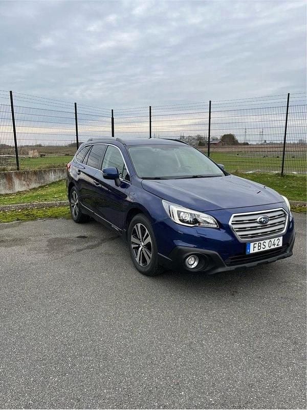 Begagnad Subaru Outback 150 HK (110 kW) 2015 Blå Kombi