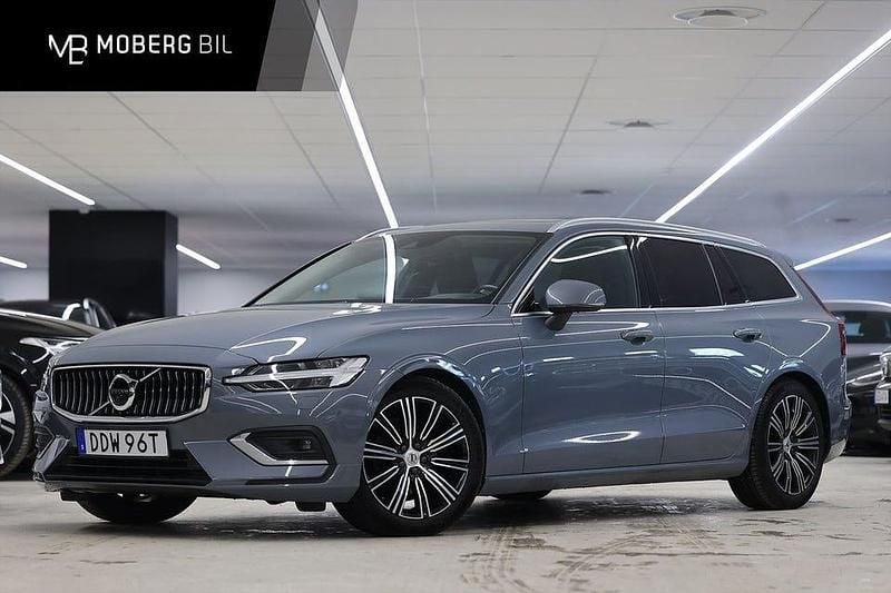 Begagnad Volvo V60 Inscription 163 HK (119 kW) 2021 Grå Kombi