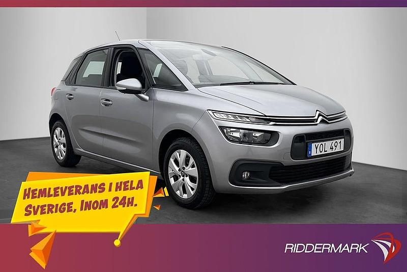 Silver Begagnad 2018 Citroën C4 SpaceTourer Minibuss | 159 900 kr - Bild 1/3