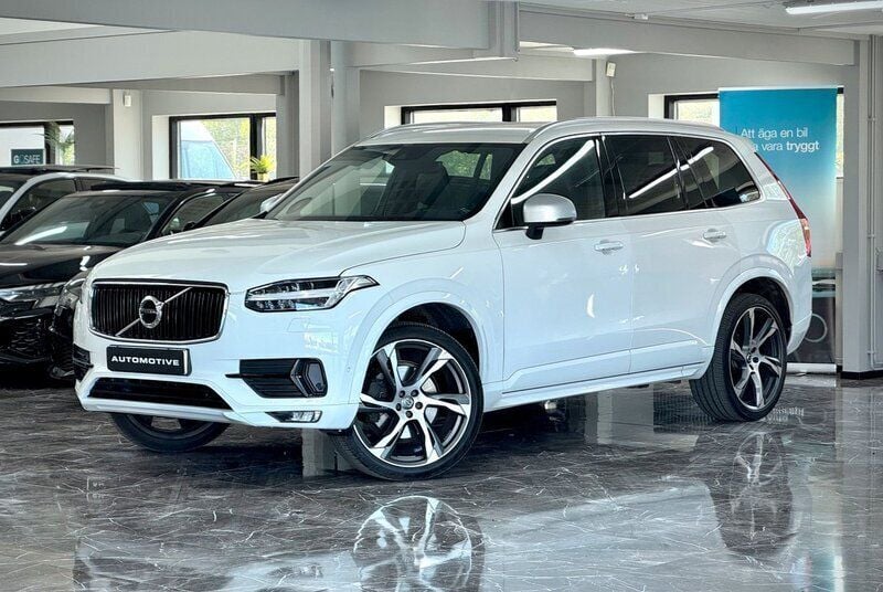 Vit Begagnad 2016 Volvo XC90 R-Design SUV | 279 900 kr (Bra pris) - Bild 1/4