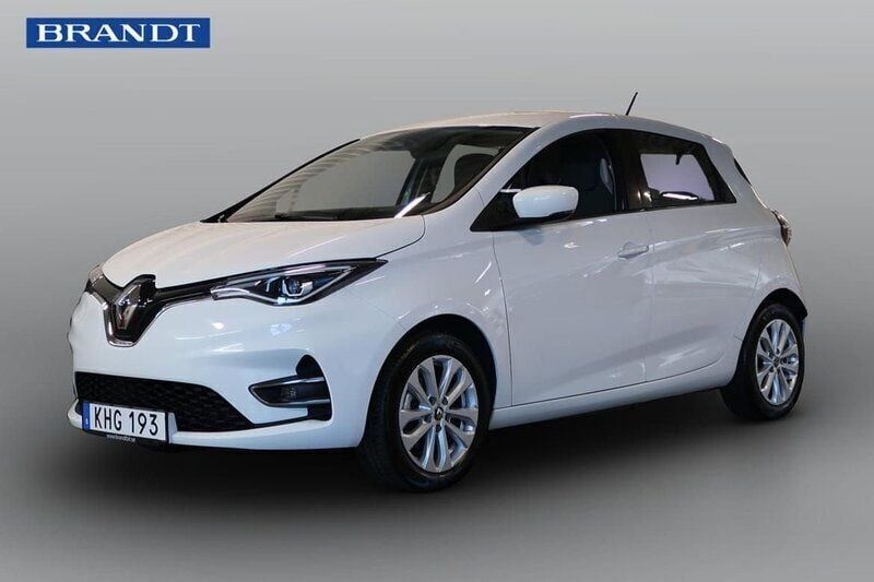 Vit Begagnad 2022 Renault Zoe Zen Halvkombi | 199 900 kr (Lite dyr) - Bild 1/4