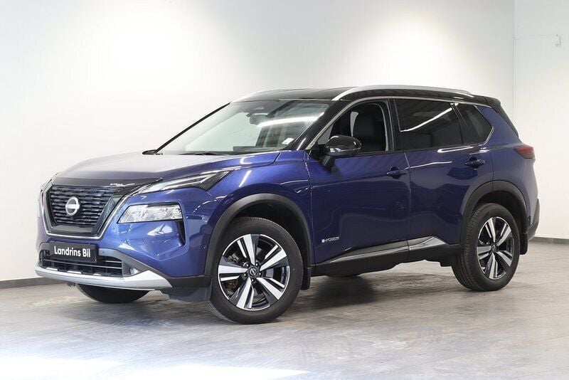 Blå Begagnad 2022 Nissan X-Trail Tekna SUV | 419 000 kr (Marknadspris) - Bild 1/4