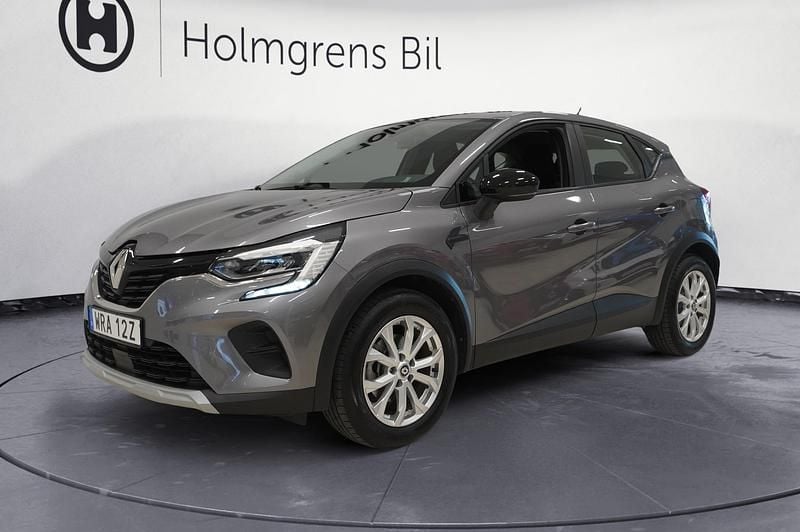 Grå Begagnad 2022 Renault Captur SUV | 229 000 kr (Marknadspris) - Bild 1/4