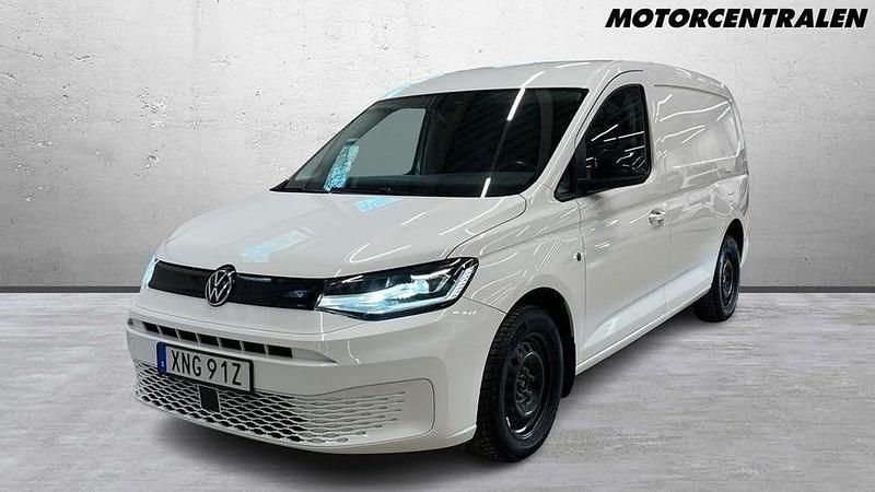 Vit Begagnad 2021 VW Caddy Maxi Minibuss | 219 000 kr (Superpris) - Bild 1/4
