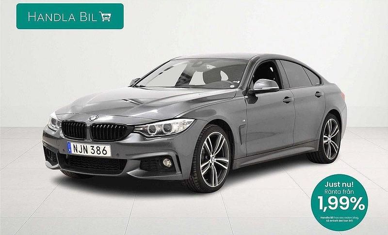Grå Begagnad 2017 BMW 420 Gran Coupé M Sport Sportkupé | 249 900 kr (Lite dyr) - Bild 1/3